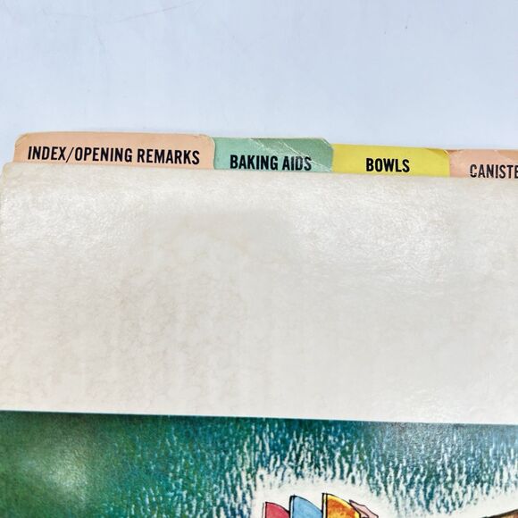 RARE! Vintage 1960/70s Tupperware Demonstration Guide & Envelop/Gift Certificate - Picture 5 of 16